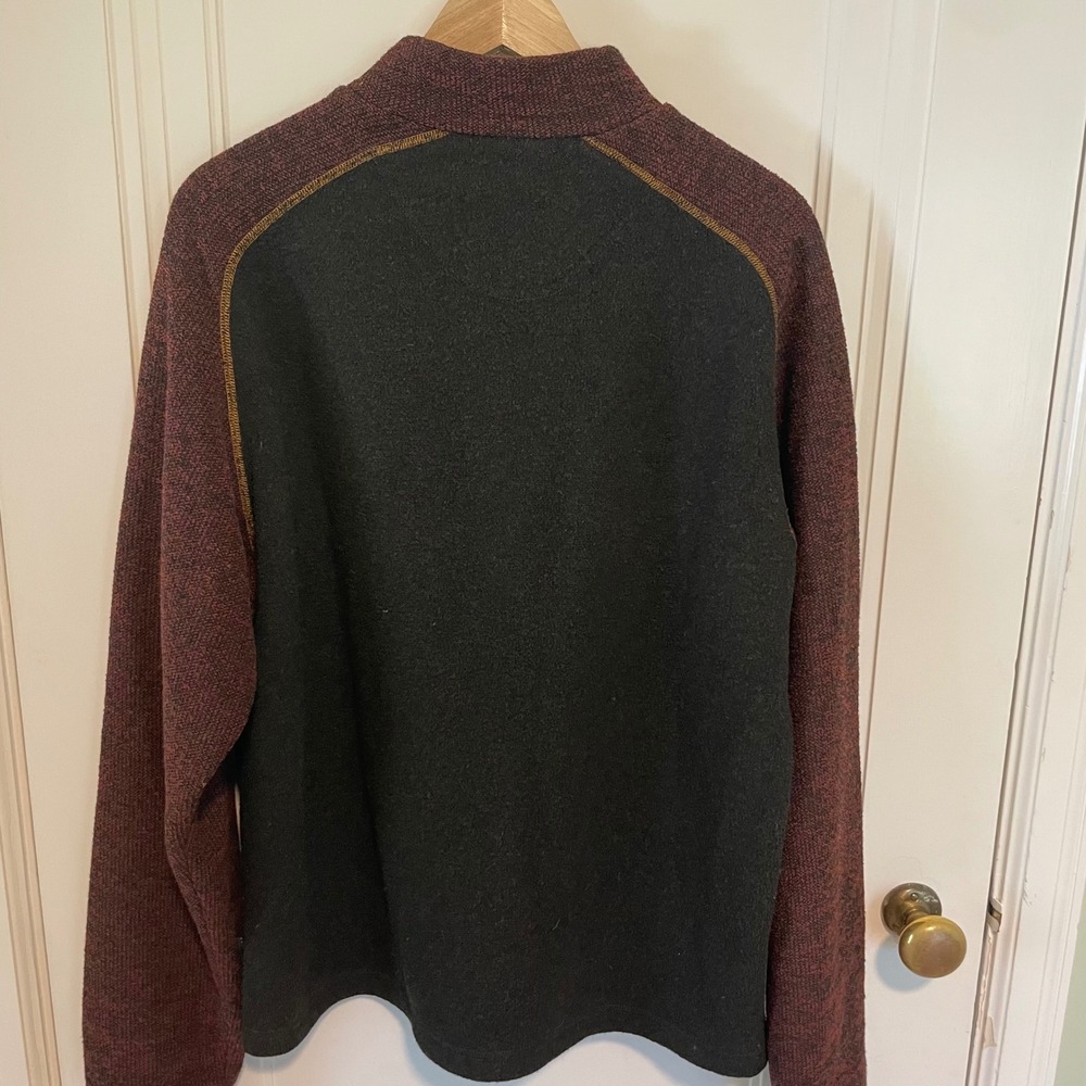 Kuhl Alfpaca Quarter Zip Fleece Pullover Sweater Size Large - Picture 5 of 5